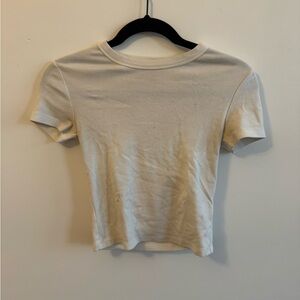 Sunday Best Cream Short Sleeve Tee
